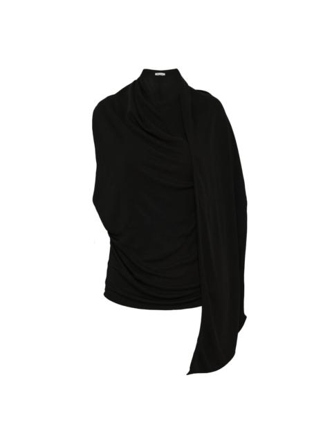 Sleeveless Lavalliere Top