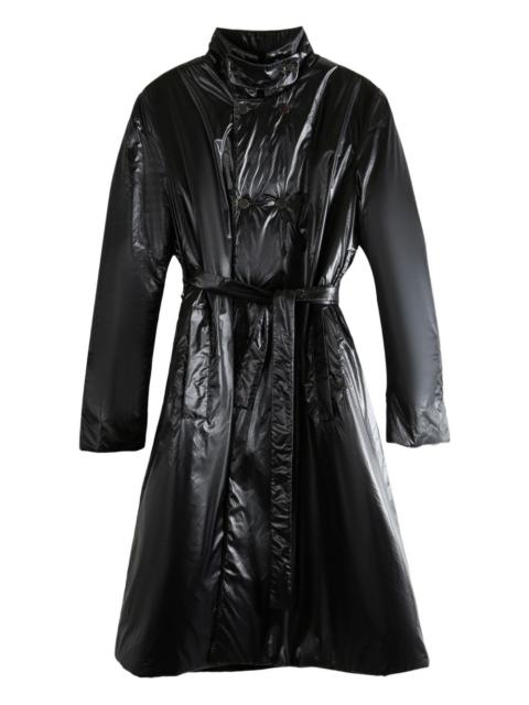 ripstop belted coat