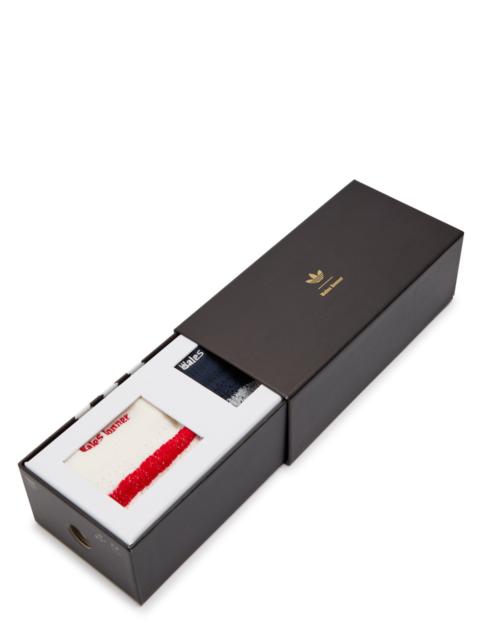 Adidas X Wales Bonner X Wales Bonner Pointelle-knit Socks