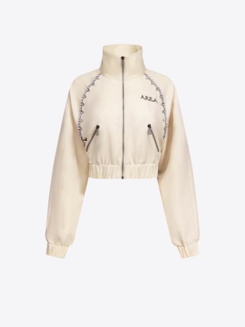 CRYSTAL TRIM TRACK JACKET
