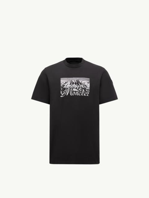 Mountain Logo Cotton T-Shirt