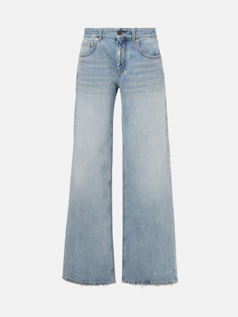 Baggy wide-leg jeans