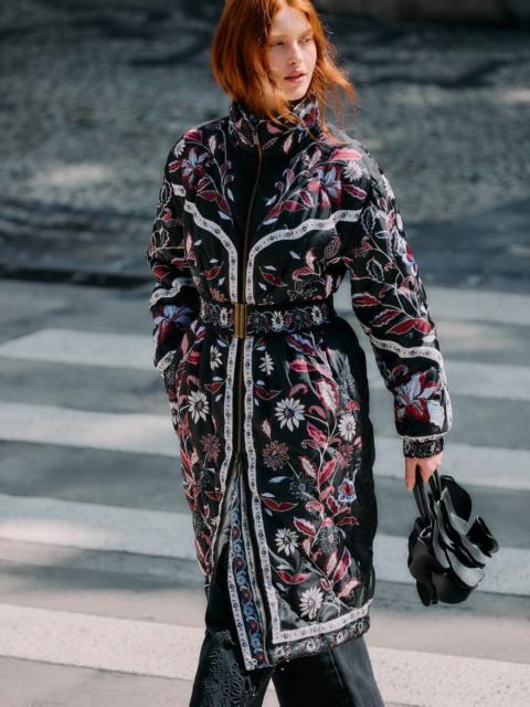 Black Marcelle Reversible Maxi Puffer Jacket