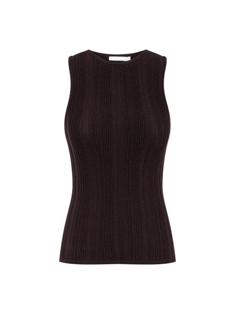 LUCKY METALLIC RACER TANK