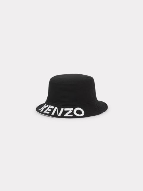 'KENZOGRAPHY' reversible cotton bucket hat