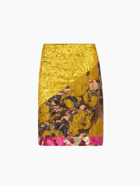 Jacquard Midi Skirt