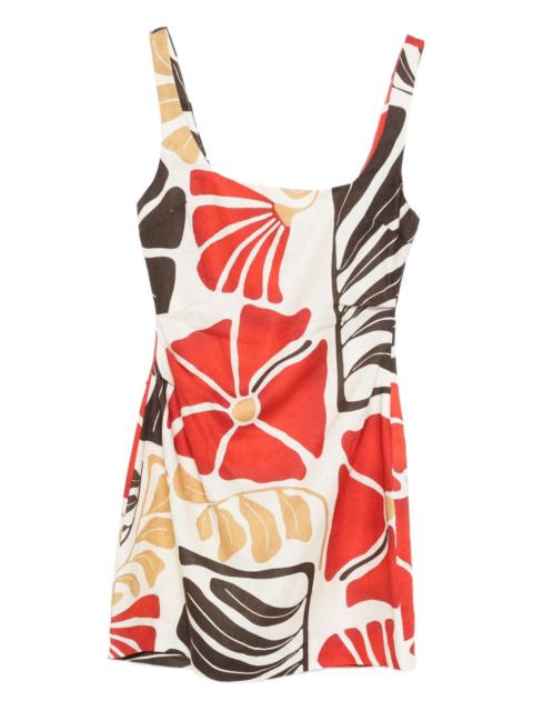 Julietta square-neck mini dress