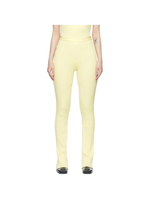 Yellow Viscose Lounge Pants