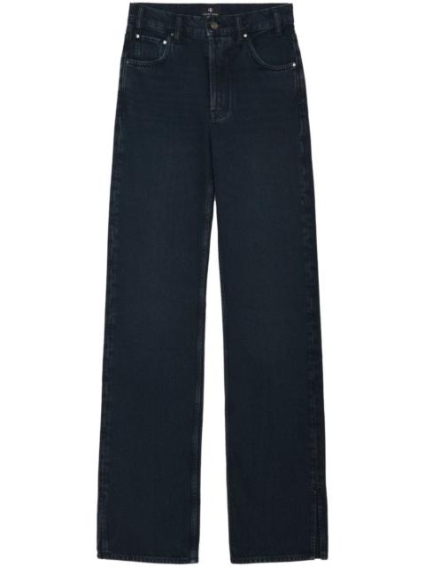 Roy organic cotton straight-leg jeans