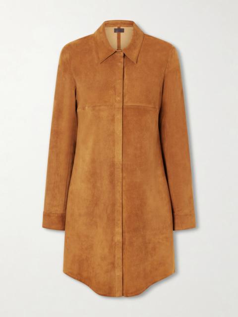 Geraldine Suede Dress