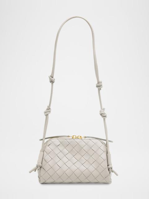 Zip Leather Pouch Shoulder Bag