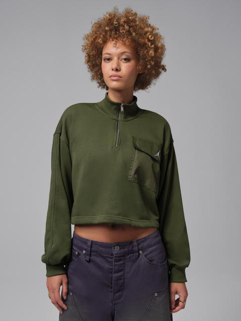 Jordan Brooklyn Fleece Women's 1/4-Zip Hike Mike Top