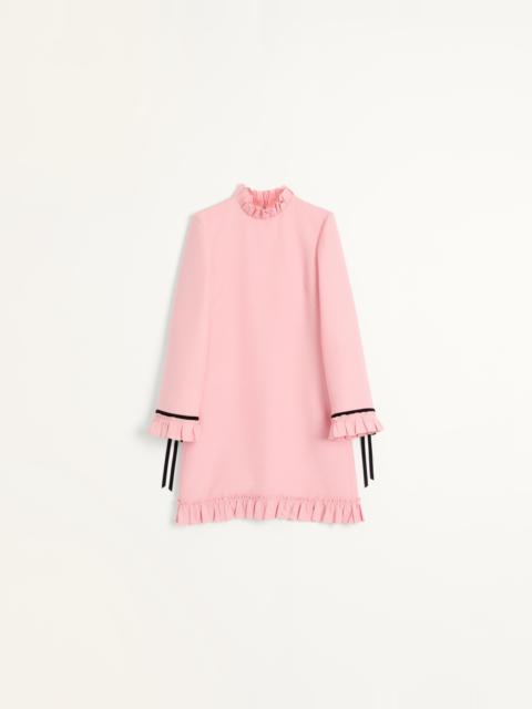 CREPE COUTURE SHORT DRESS