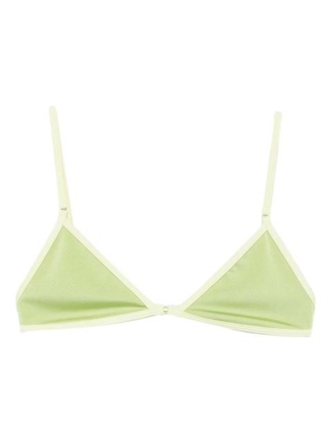 triangle-cup bikini top