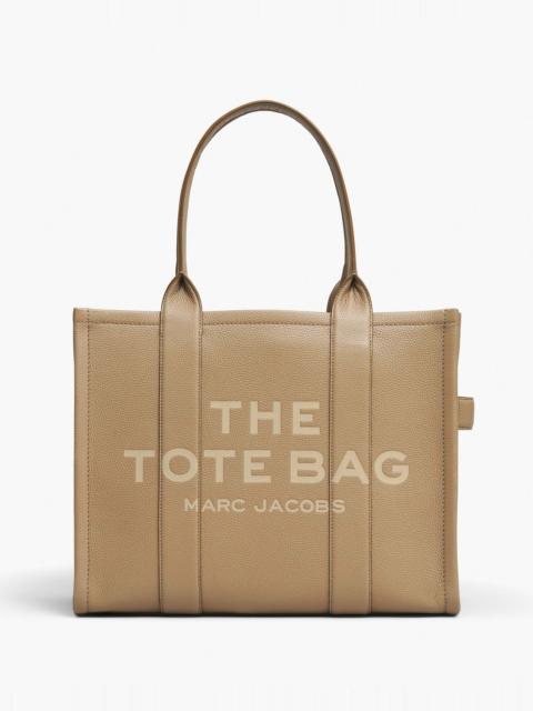 THE LEATHER LARGE TOTE BAG