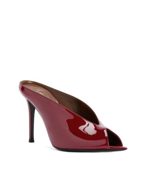 90mm Intriigo peep-toe stiletto sandals