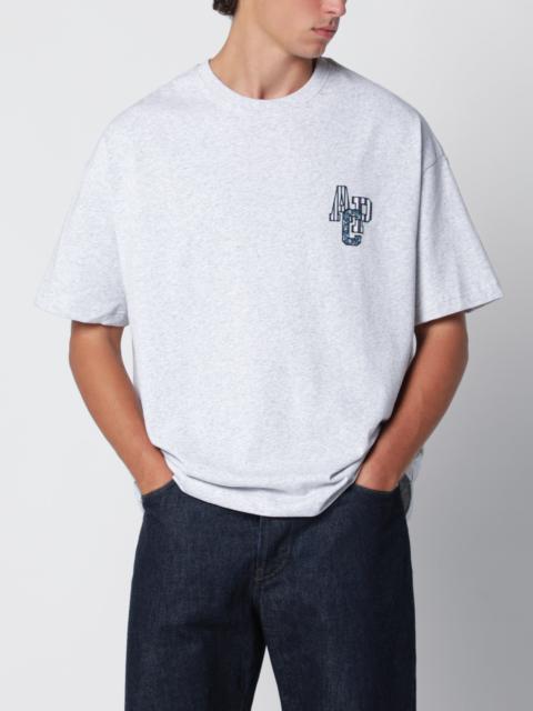 Bruno grey chiné cotton T-shirt