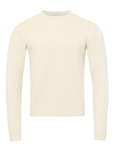 ribbed-trim crew-neck sweater