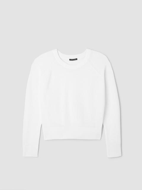 Organic Linen Cotton Wedge Sweater