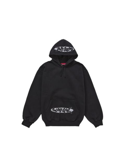Supreme New World Order Hooded Sweatshirt Black