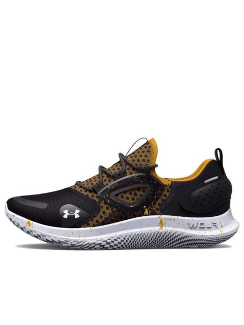 (WMNS) Under Armour Flow Velociti MVMNT 'Black Cruise Gold' 3024146-004