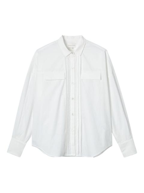 front-inserts cotton shirt