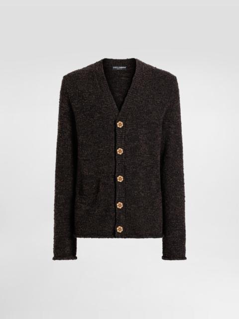 Virgin wool cardigan