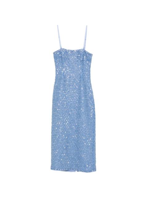 Vanessa embellished midi dress