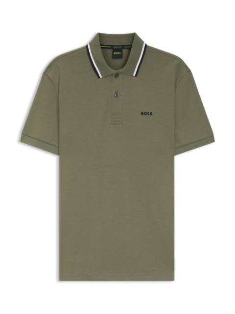 PADDY SLIM-FIT POLO SHIRT IN INTERLOCK COTTON