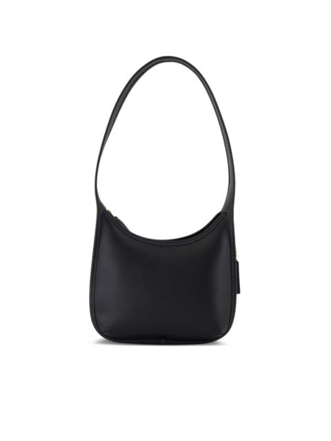 top-handle calfskin shoulder bag