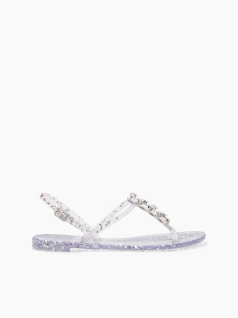 Jelly Glitter Decor Sandals