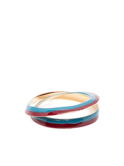 enamel spiral bracelet