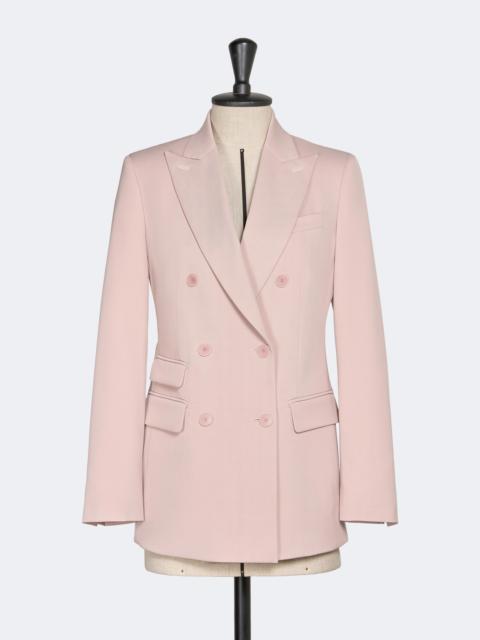 EGREGE Double-breasted comfortable wool blazer - PINK