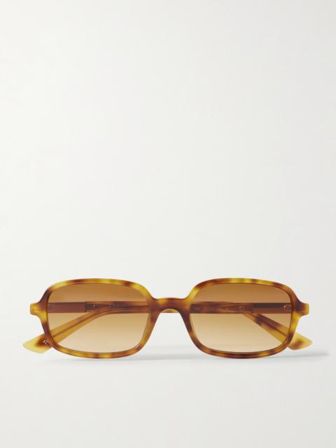 Judy Rectangle-frame Tortoiseshell Acetate Sunglasses
