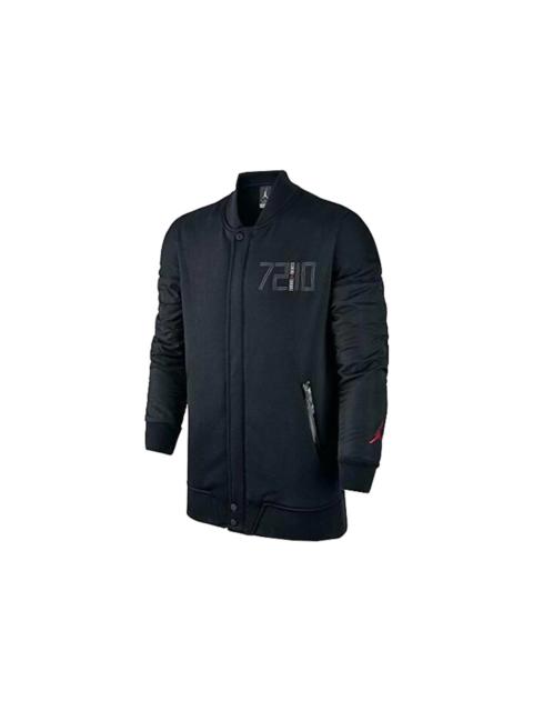 Jordan AJ XI Varsity Jacket Black