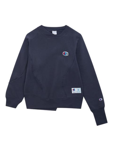 x Champion patchwork crew-neck sweatshirt
