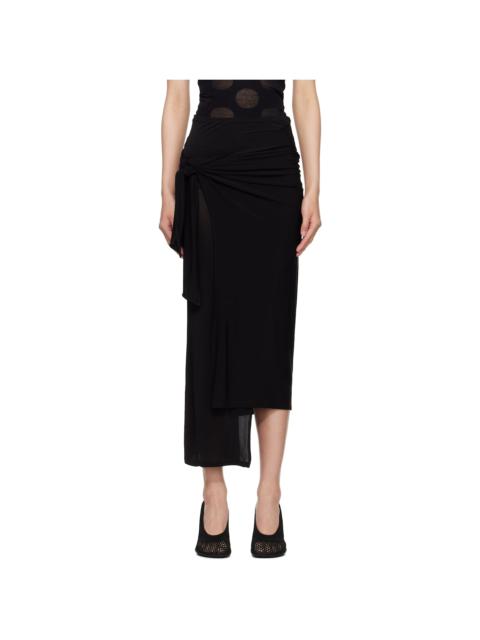 Black Gilma Maxi Skirt