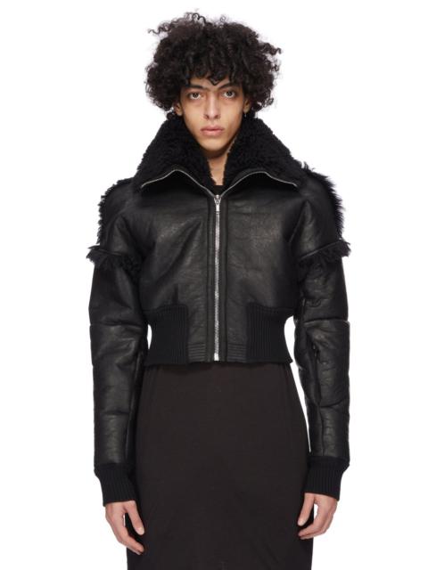 Black Concordians Dracucollar Shearling Jacket
