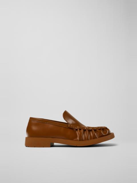 Brown Leather Loafers