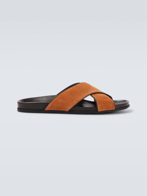 Chiltern suede slides
