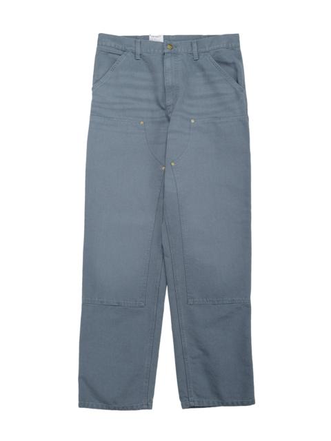 Carhartt W.I.P. Double Knee Pant Cozy Blue Stone Canvas