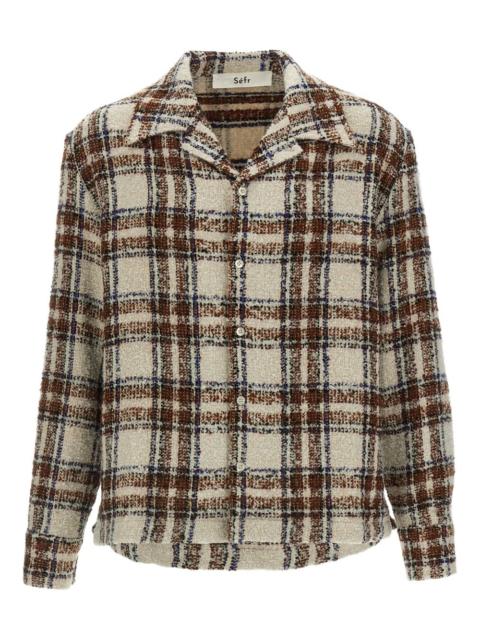 Ojai  textured check shirt