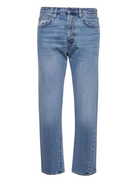 twisted-seam jeans