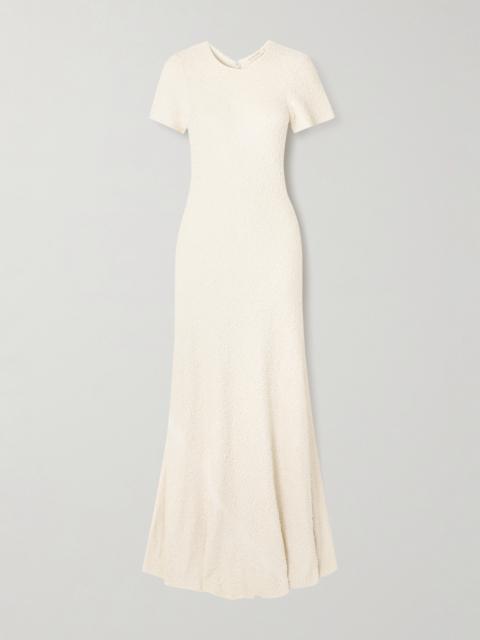 Julia Bouclé Maxi Dress