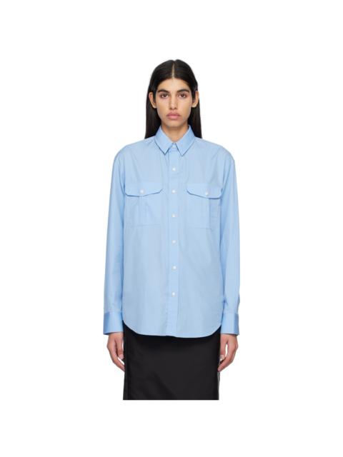 Blue Oversize Shirt