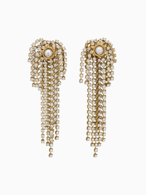 Large Crystal Chandelier Earring