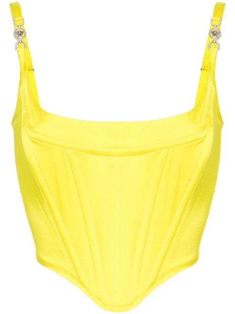 Medusa '95 satin corset top