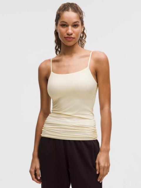 Wundermost Ultra-Soft Nulu Spaghetti-Strap Adjustable Long Cami Tank Top