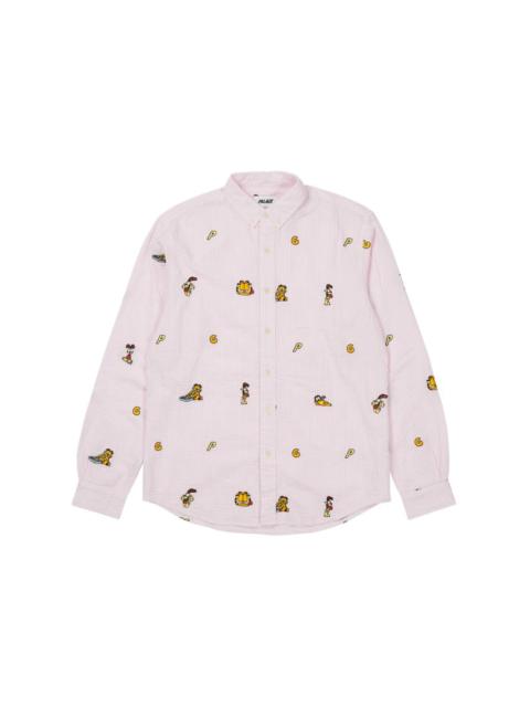 Palace Garfield Boojie Shirt Pink/White