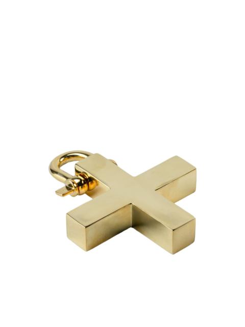 plus cross-shaped charm